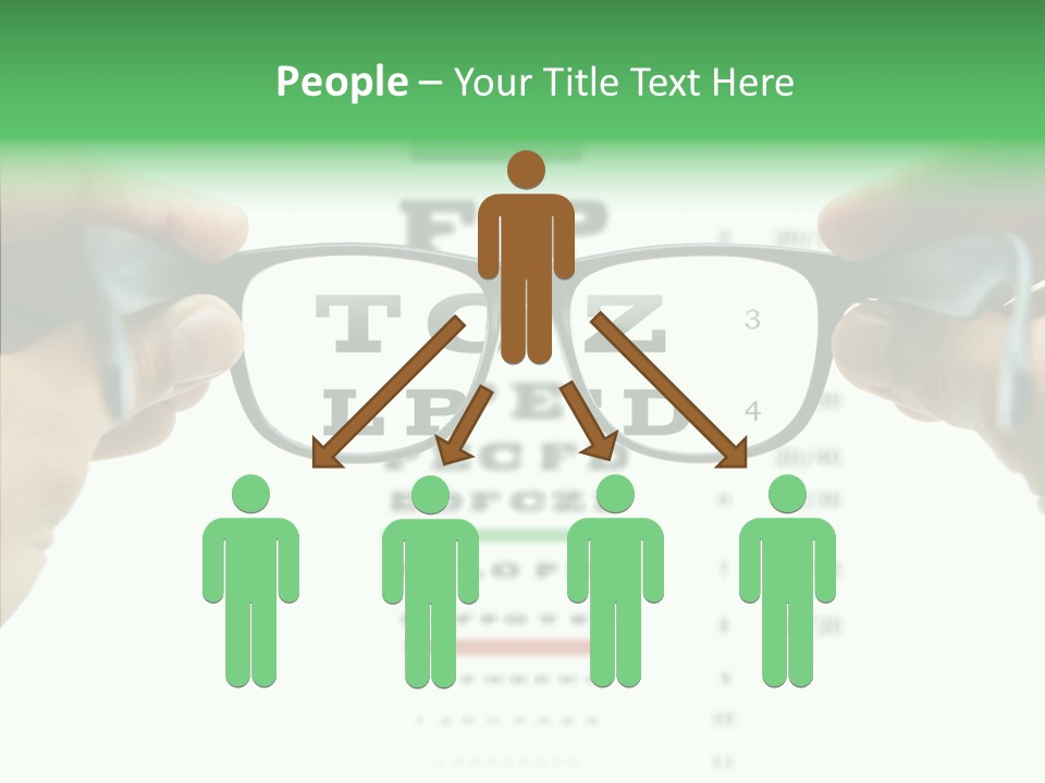 Glass Blind White PowerPoint Template