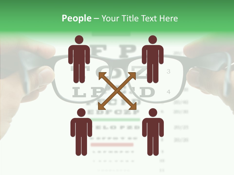 Glass Blind White PowerPoint Template