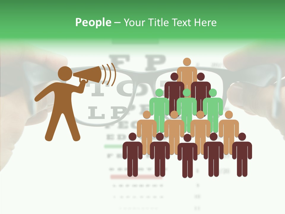 Glass Blind White PowerPoint Template