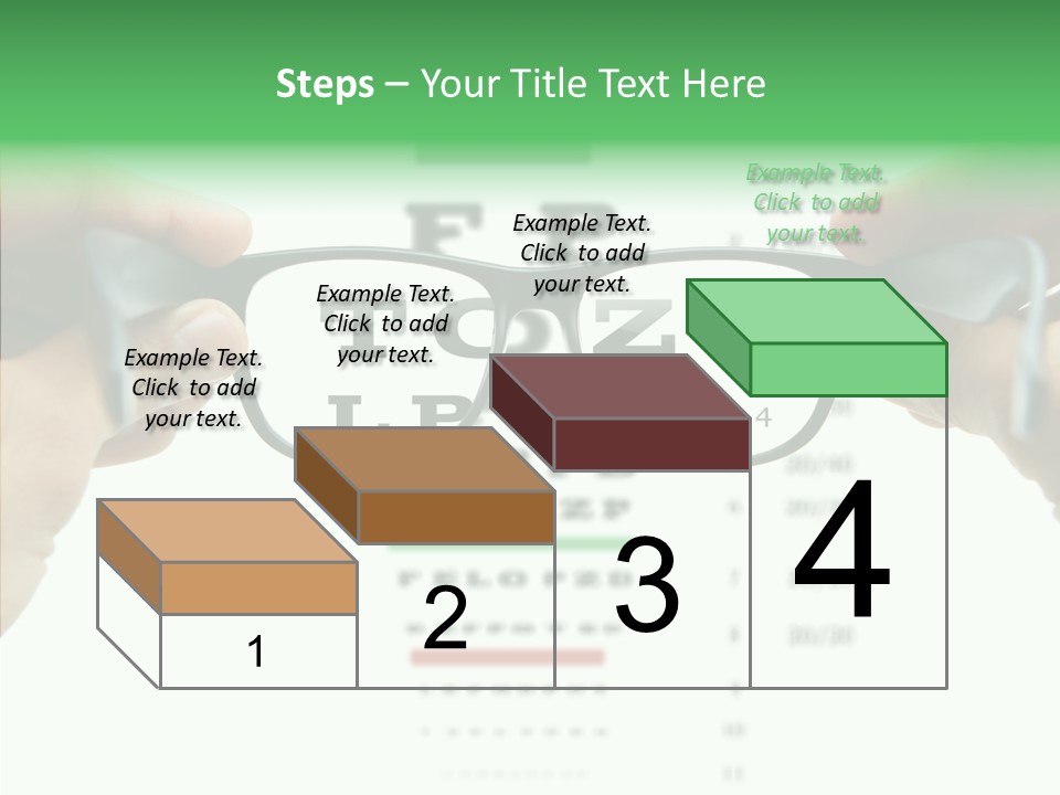 Glass Blind White PowerPoint Template