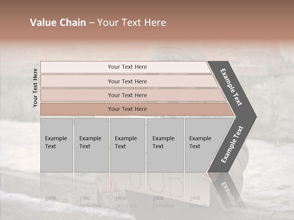 Portrait Unemployment One PowerPoint Template