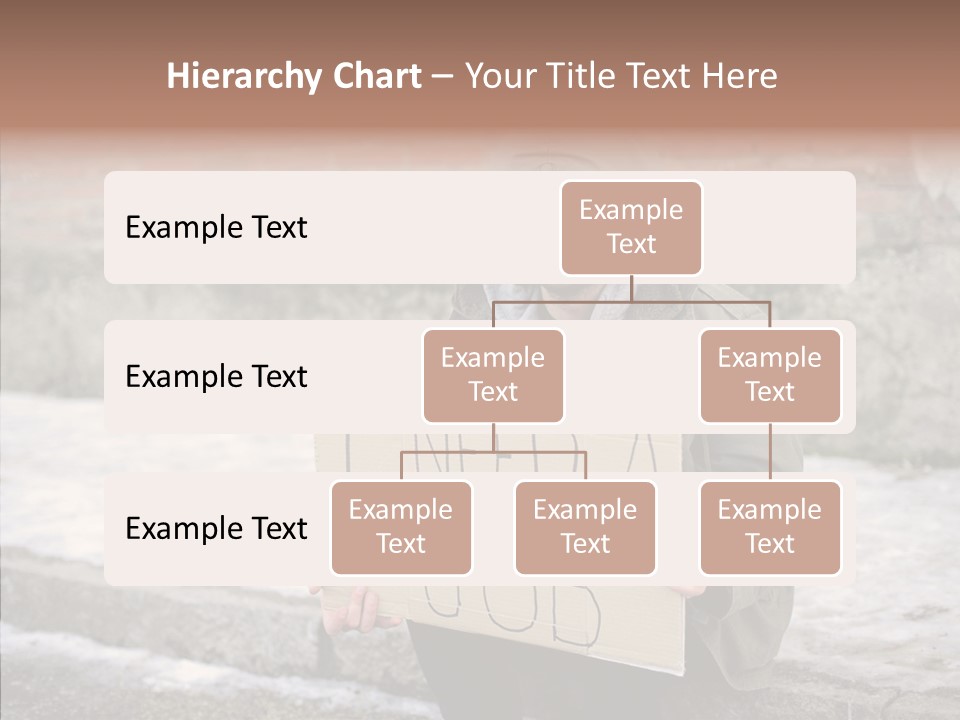 Portrait Unemployment One PowerPoint Template