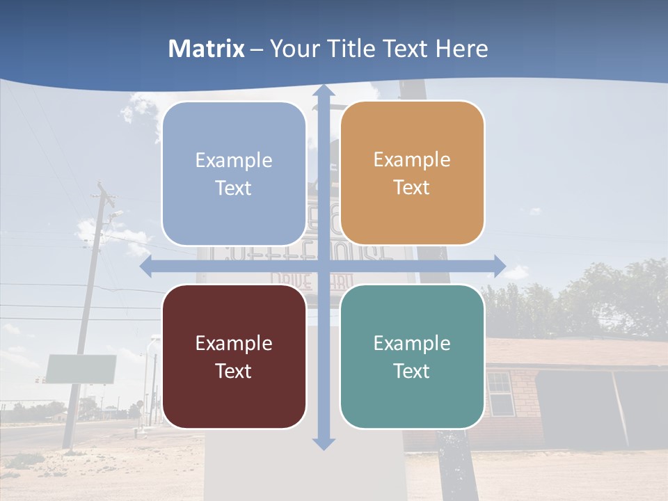 Historic Red Peeling PowerPoint Template