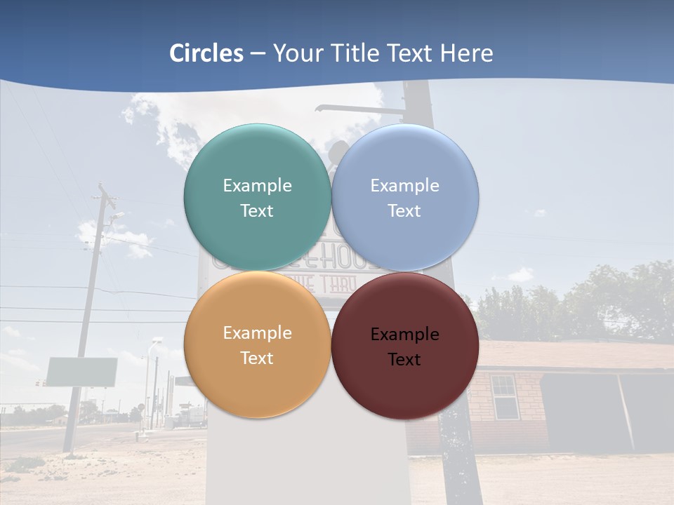 Historic Red Peeling PowerPoint Template