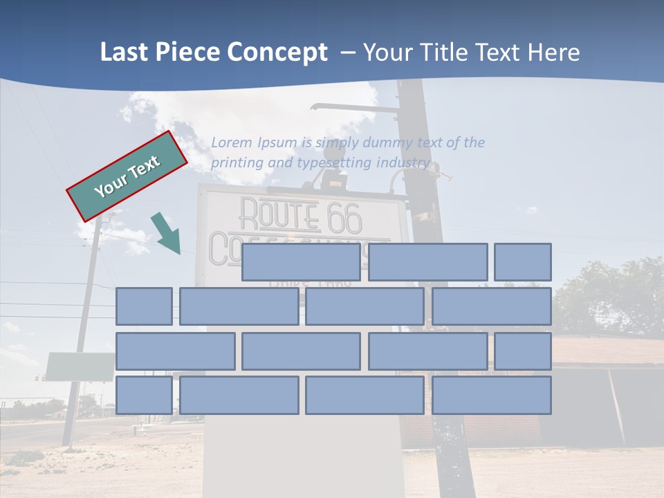 Historic Red Peeling PowerPoint Template