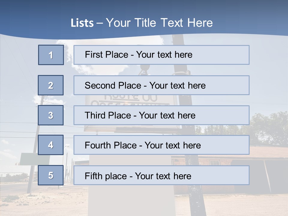 Historic Red Peeling PowerPoint Template