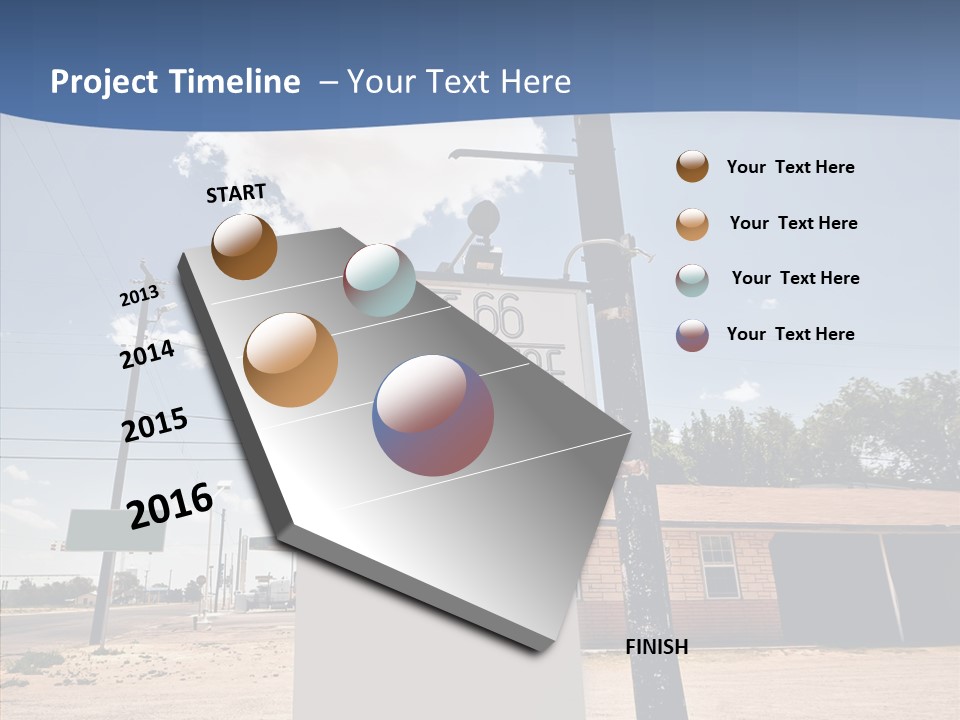 Historic Red Peeling PowerPoint Template
