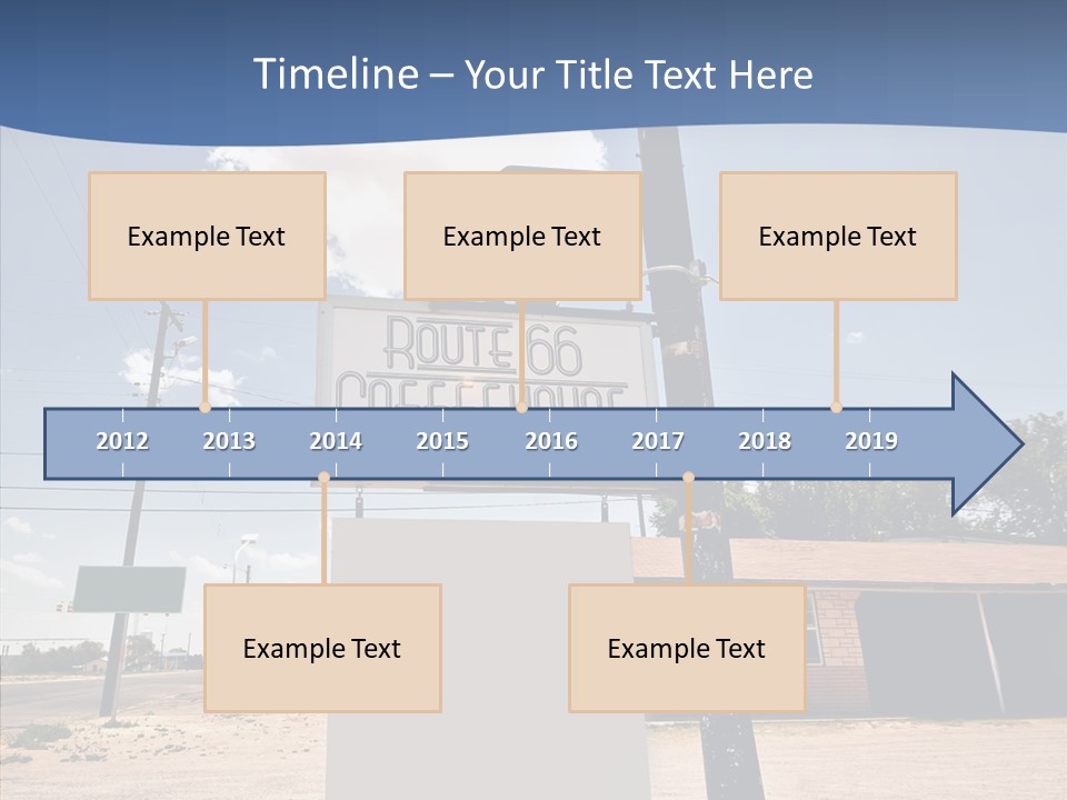 Historic Red Peeling PowerPoint Template