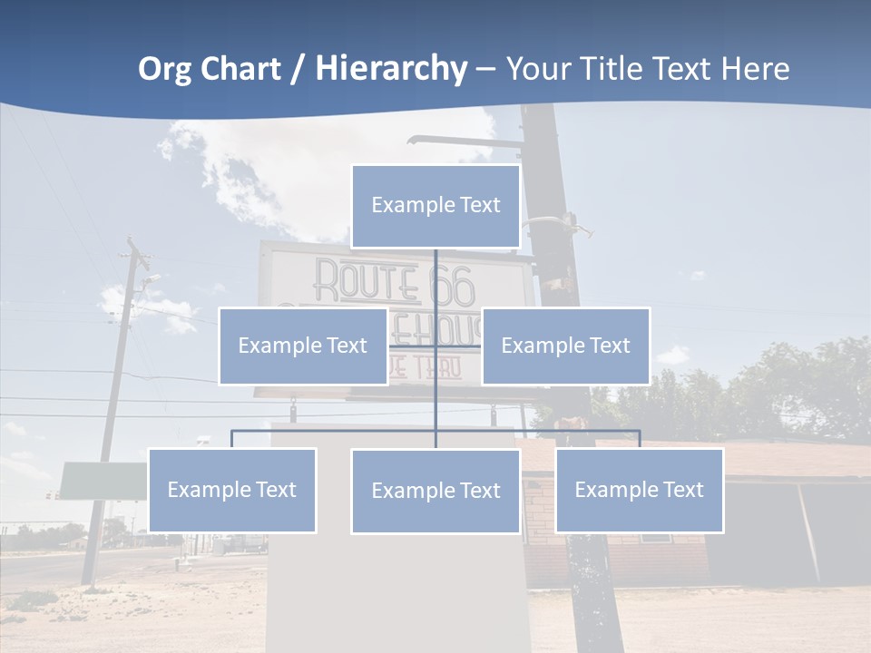 Historic Red Peeling PowerPoint Template