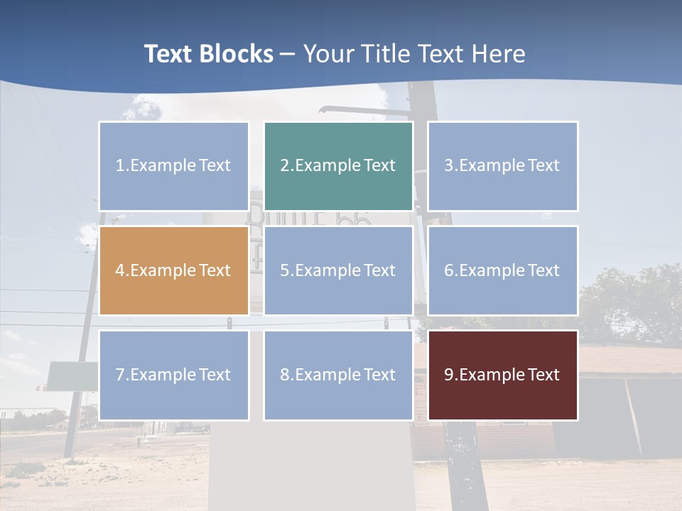 Historic Red Peeling PowerPoint Template