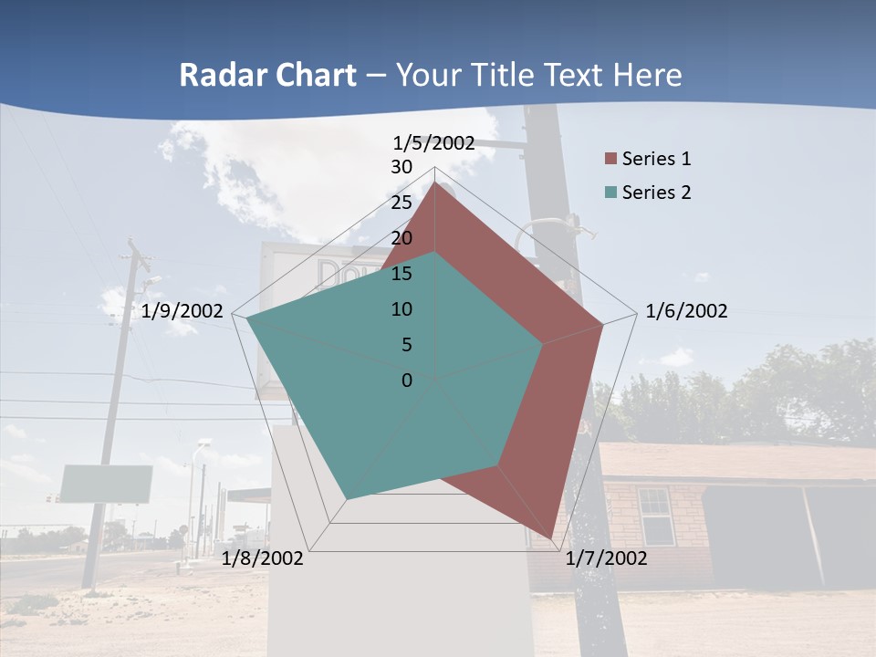 Historic Red Peeling PowerPoint Template