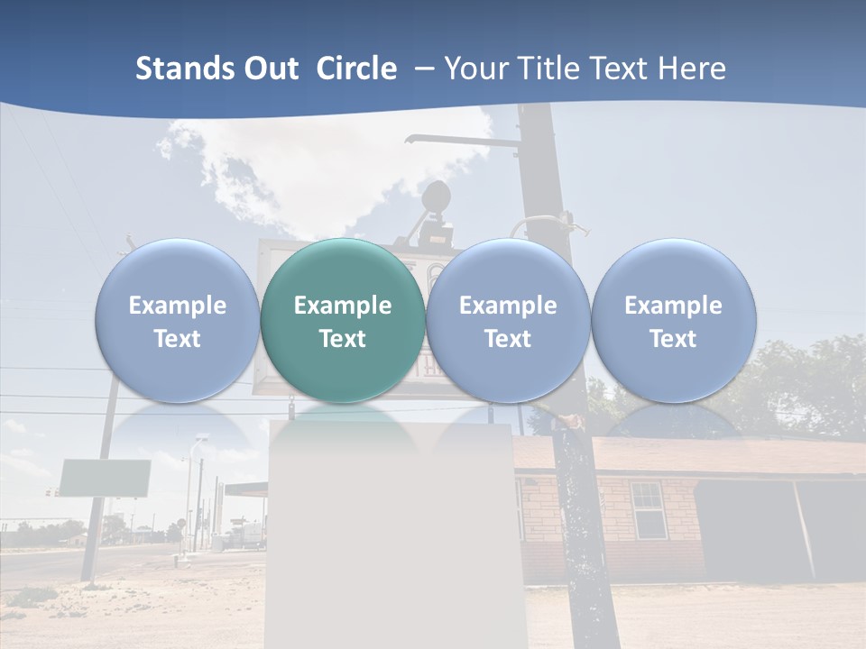 Historic Red Peeling PowerPoint Template