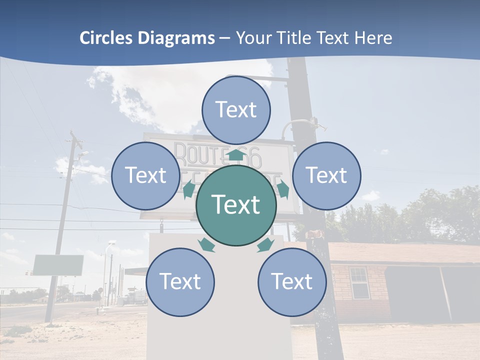 Historic Red Peeling PowerPoint Template