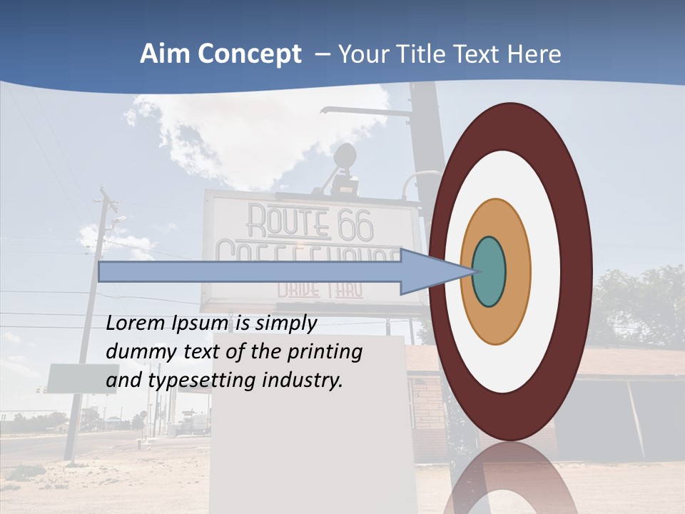 Historic Red Peeling PowerPoint Template