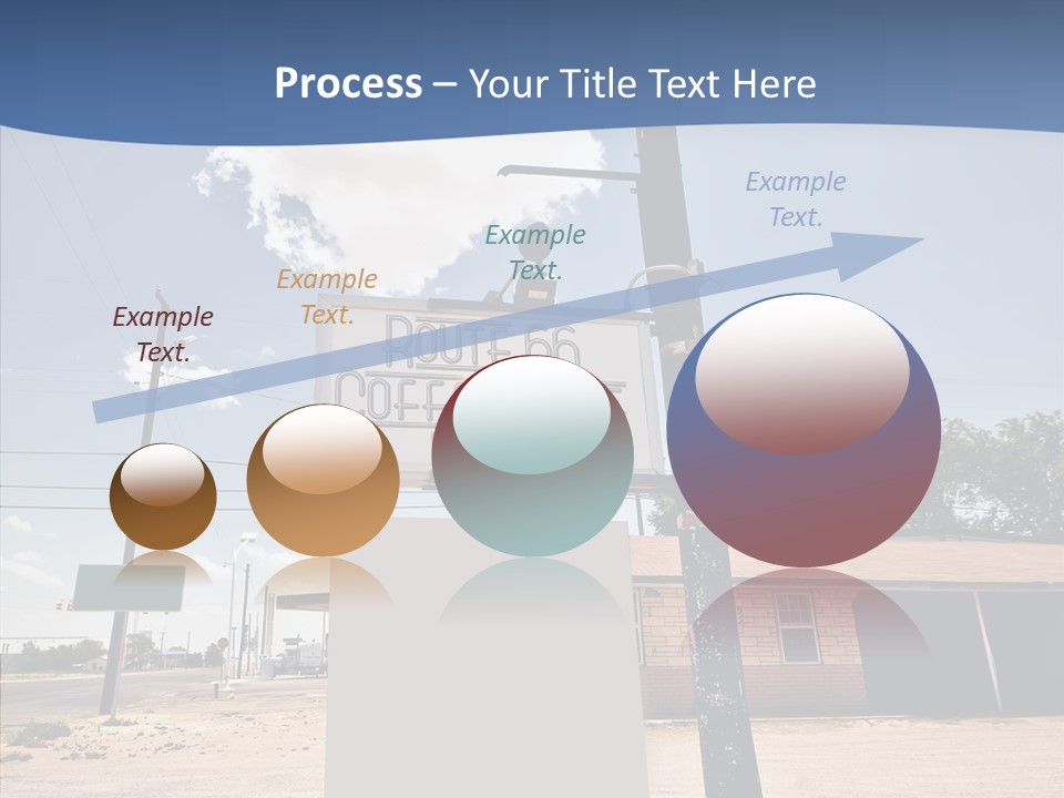 Historic Red Peeling PowerPoint Template