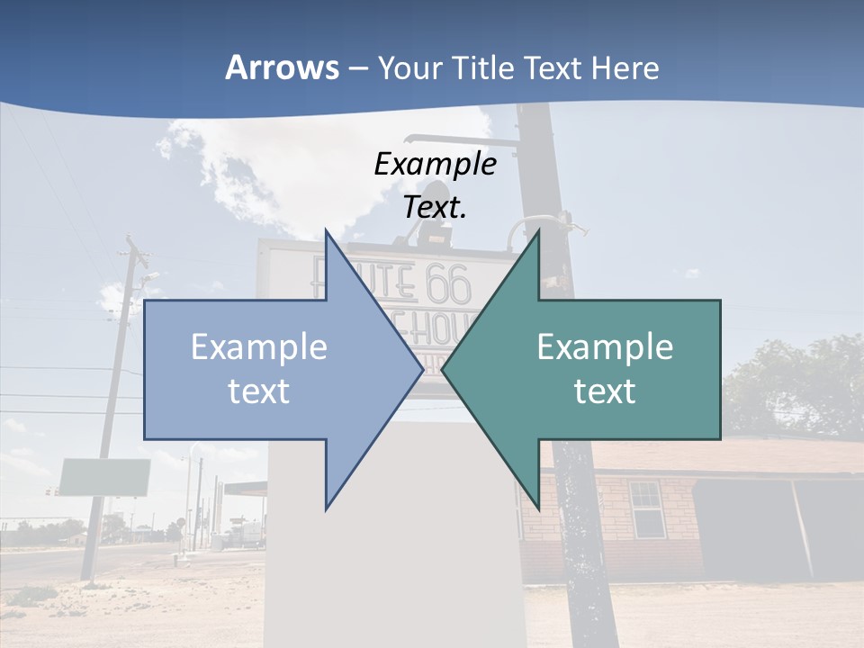 Historic Red Peeling PowerPoint Template