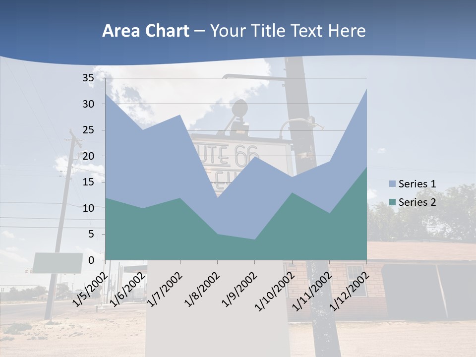 Historic Red Peeling PowerPoint Template