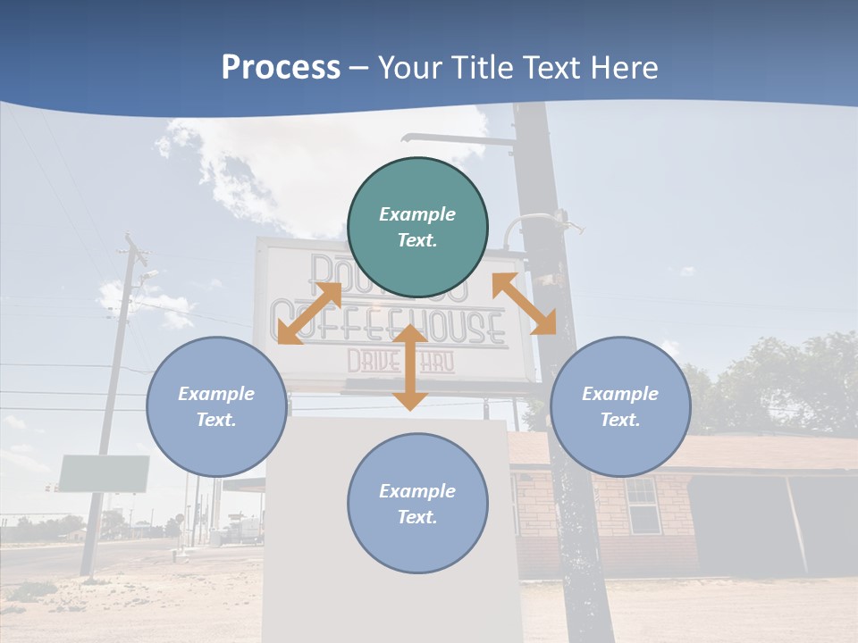 Historic Red Peeling PowerPoint Template