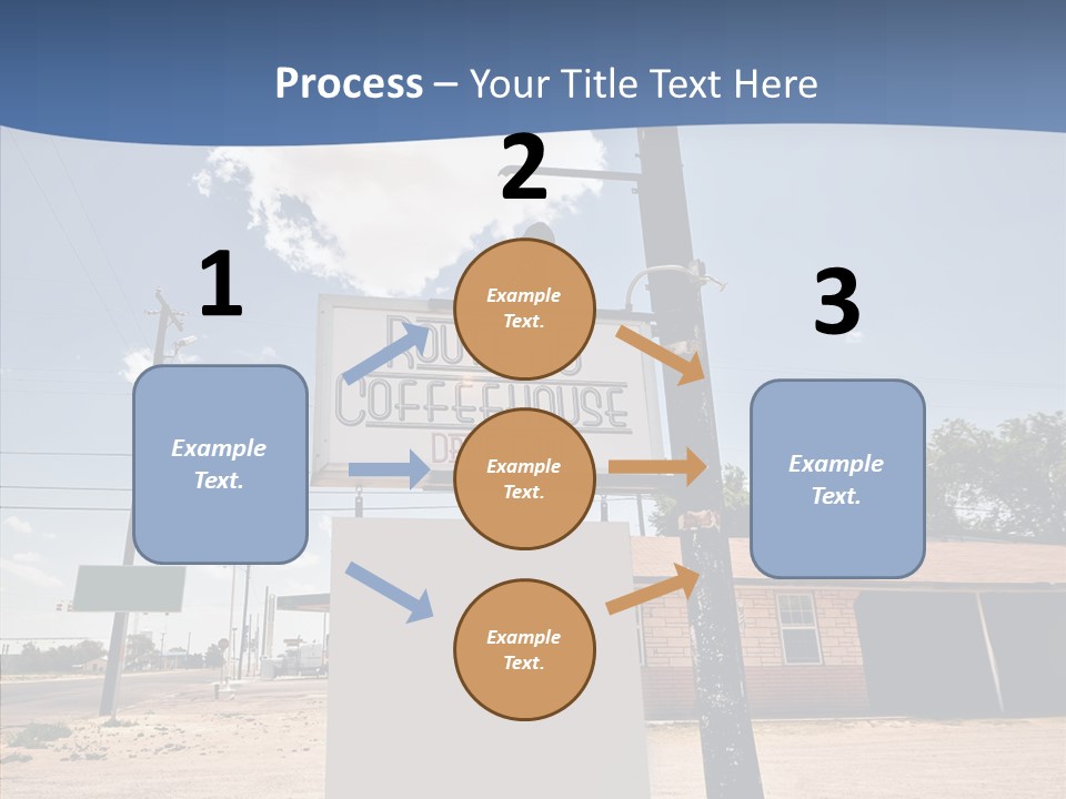 Historic Red Peeling PowerPoint Template
