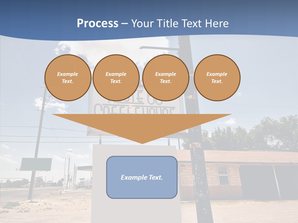 Historic Red Peeling PowerPoint Template