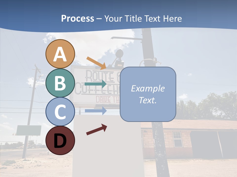 Historic Red Peeling PowerPoint Template