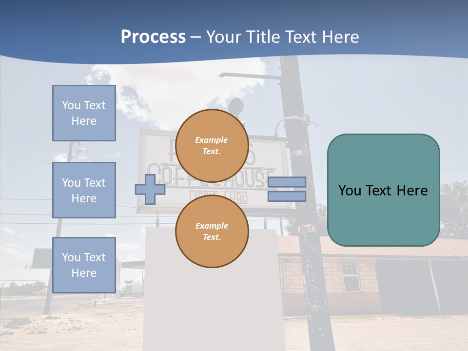 Historic Red Peeling PowerPoint Template