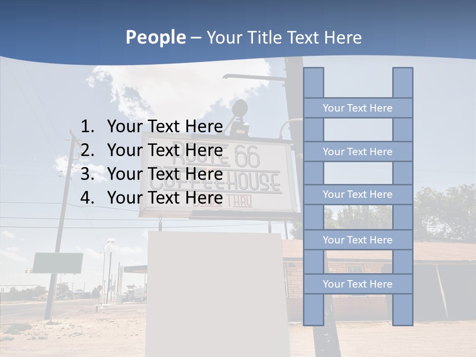 Historic Red Peeling PowerPoint Template