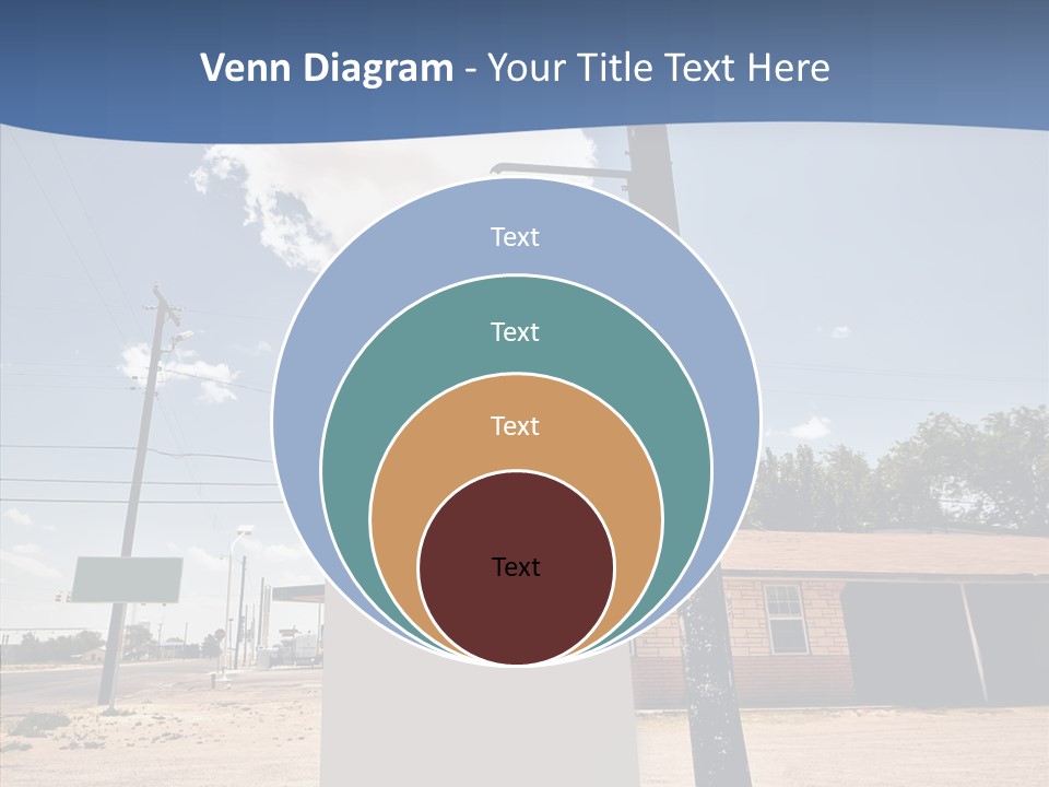 Historic Red Peeling PowerPoint Template