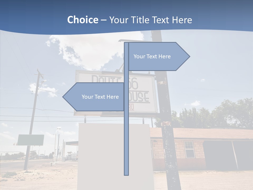 Historic Red Peeling PowerPoint Template