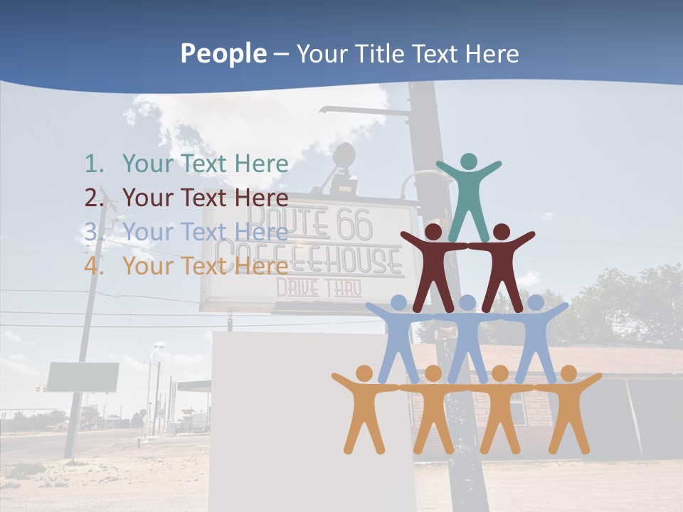 Historic Red Peeling PowerPoint Template