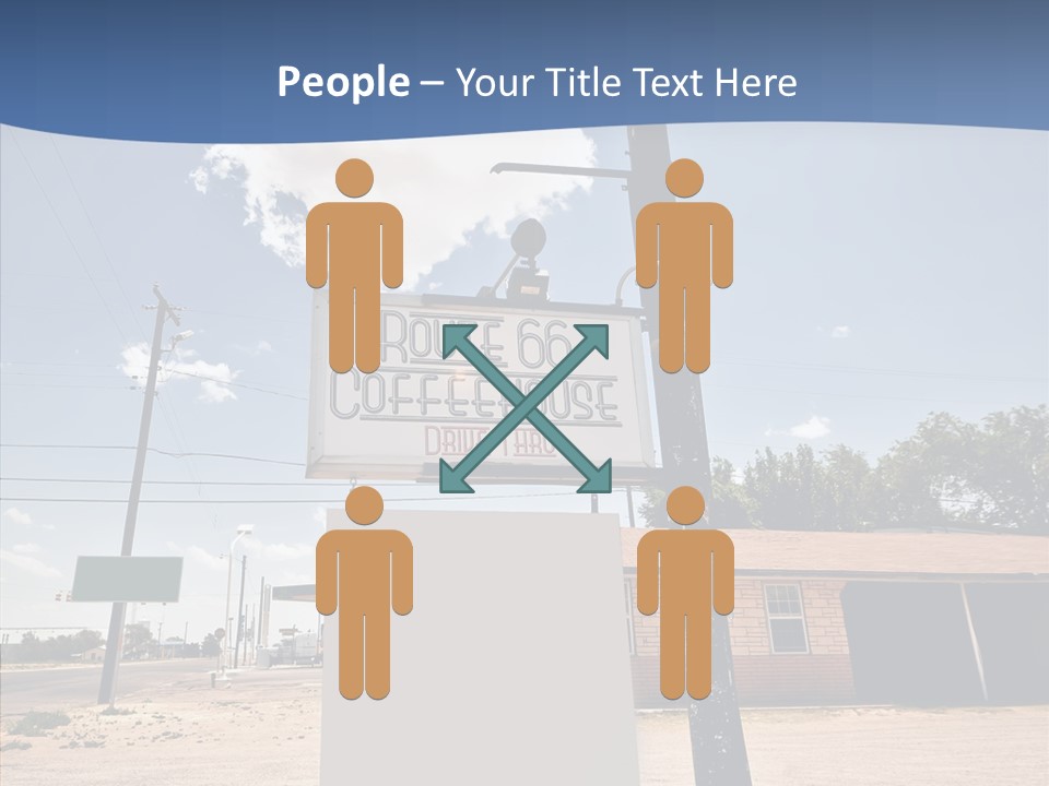 Historic Red Peeling PowerPoint Template