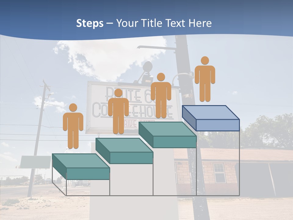 Historic Red Peeling PowerPoint Template