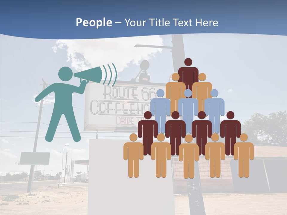 Historic Red Peeling PowerPoint Template