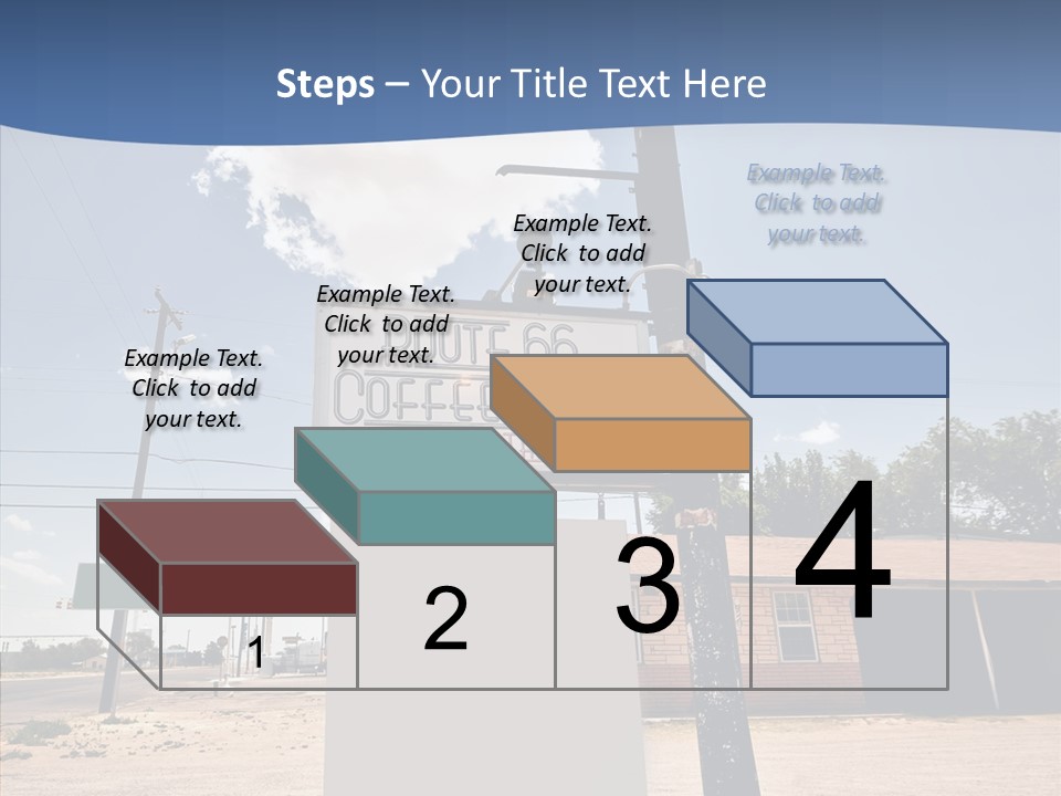 Historic Red Peeling PowerPoint Template