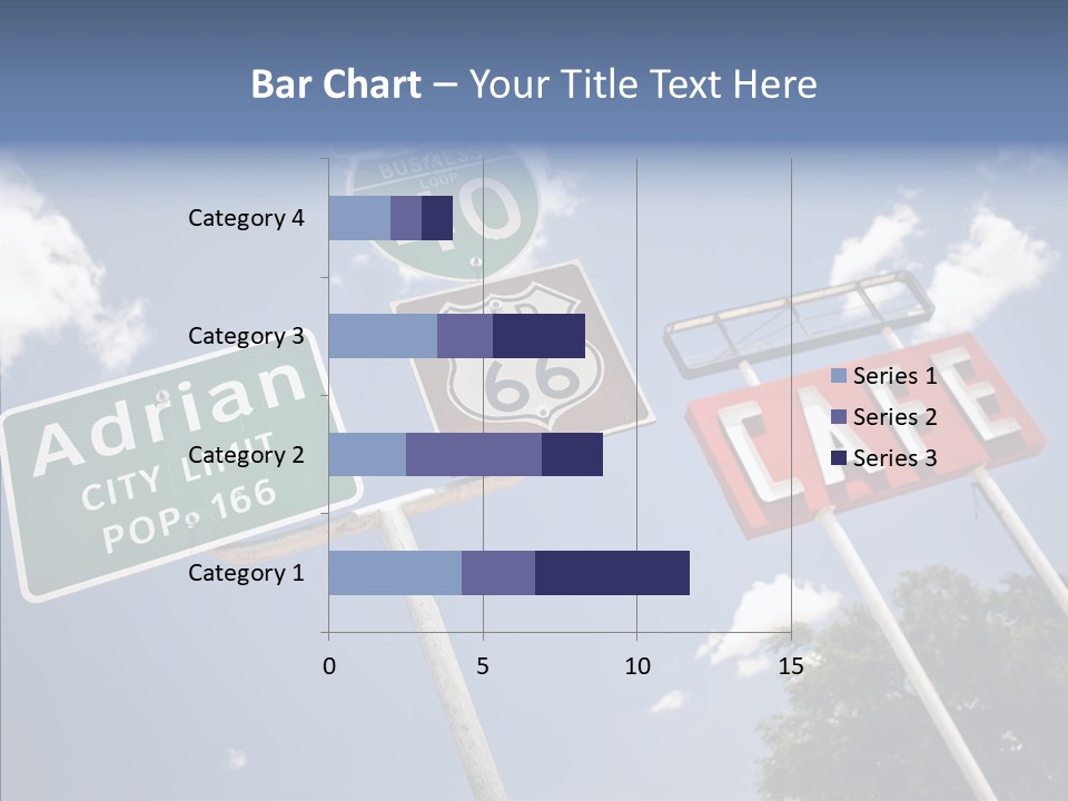 Concept Road Usa PowerPoint Template