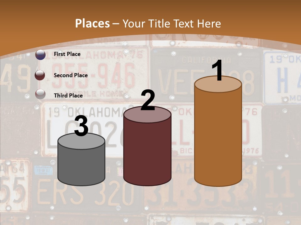 Graphic Car Nobody PowerPoint Template