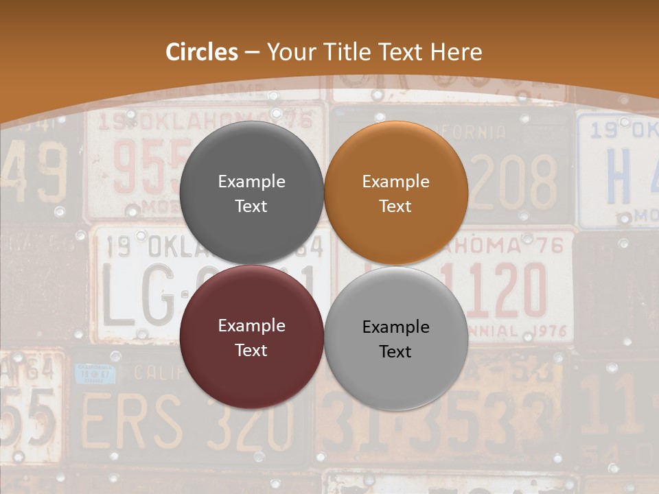 Graphic Car Nobody PowerPoint Template