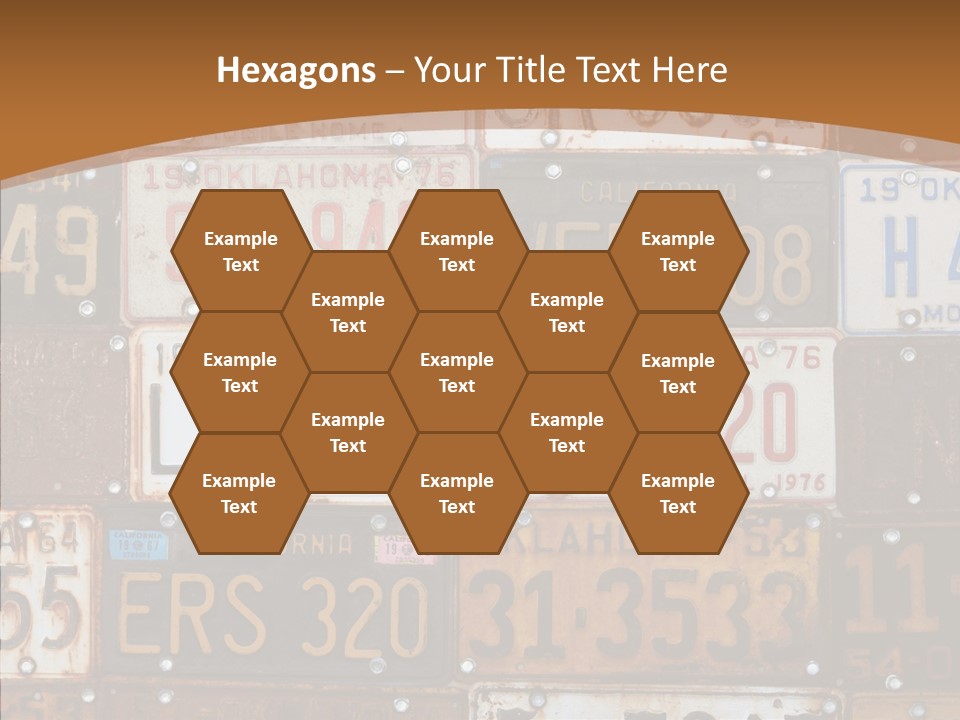 Graphic Car Nobody PowerPoint Template