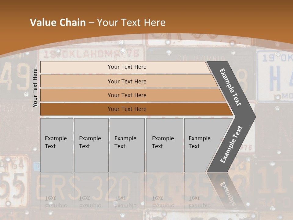 Graphic Car Nobody PowerPoint Template