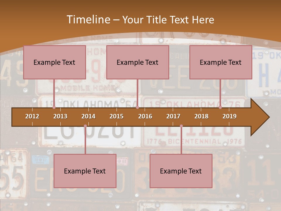 Graphic Car Nobody PowerPoint Template