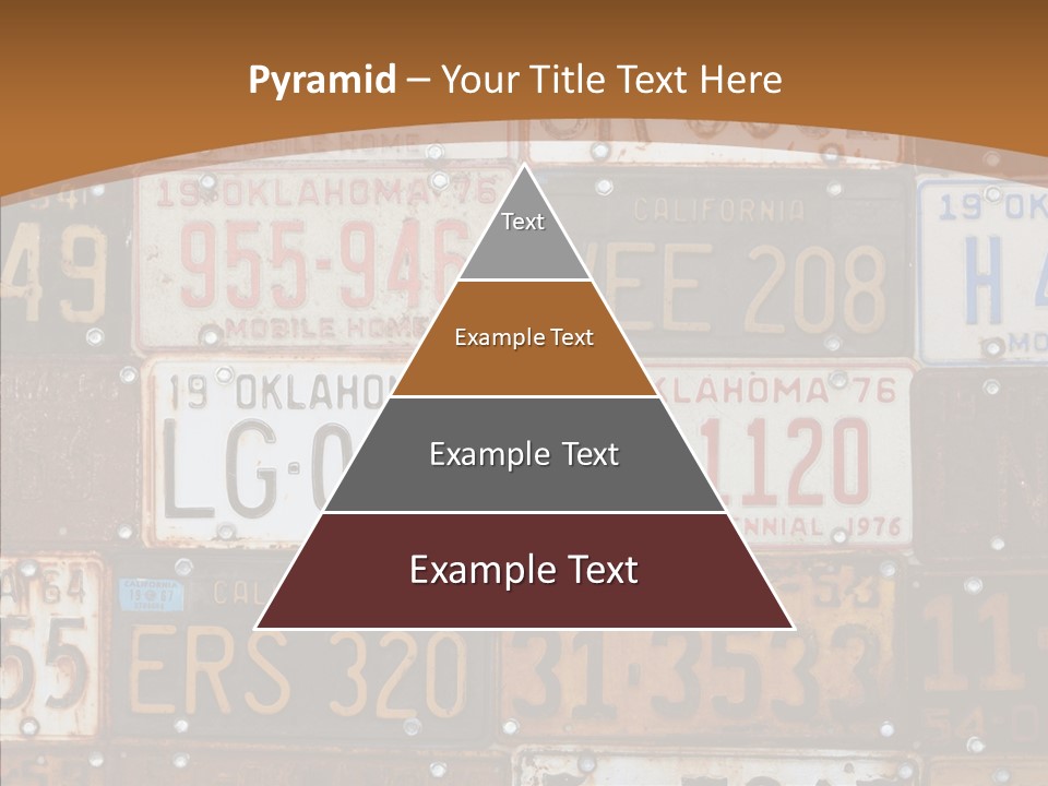 Graphic Car Nobody PowerPoint Template