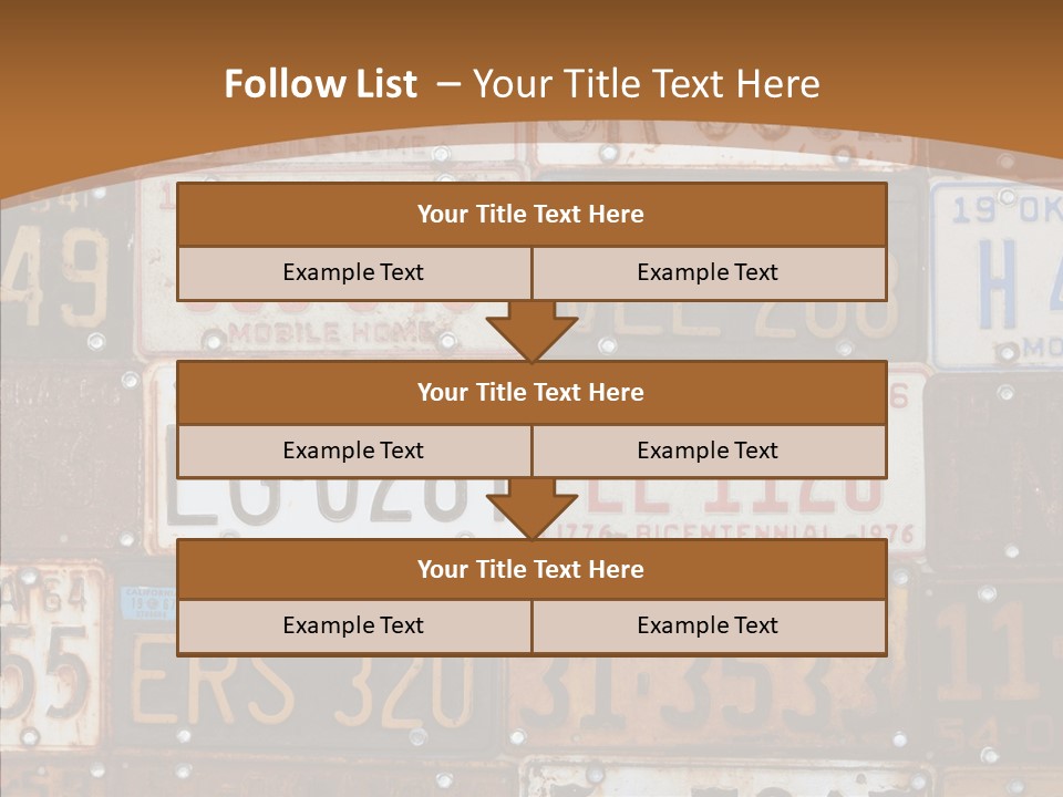 Graphic Car Nobody PowerPoint Template