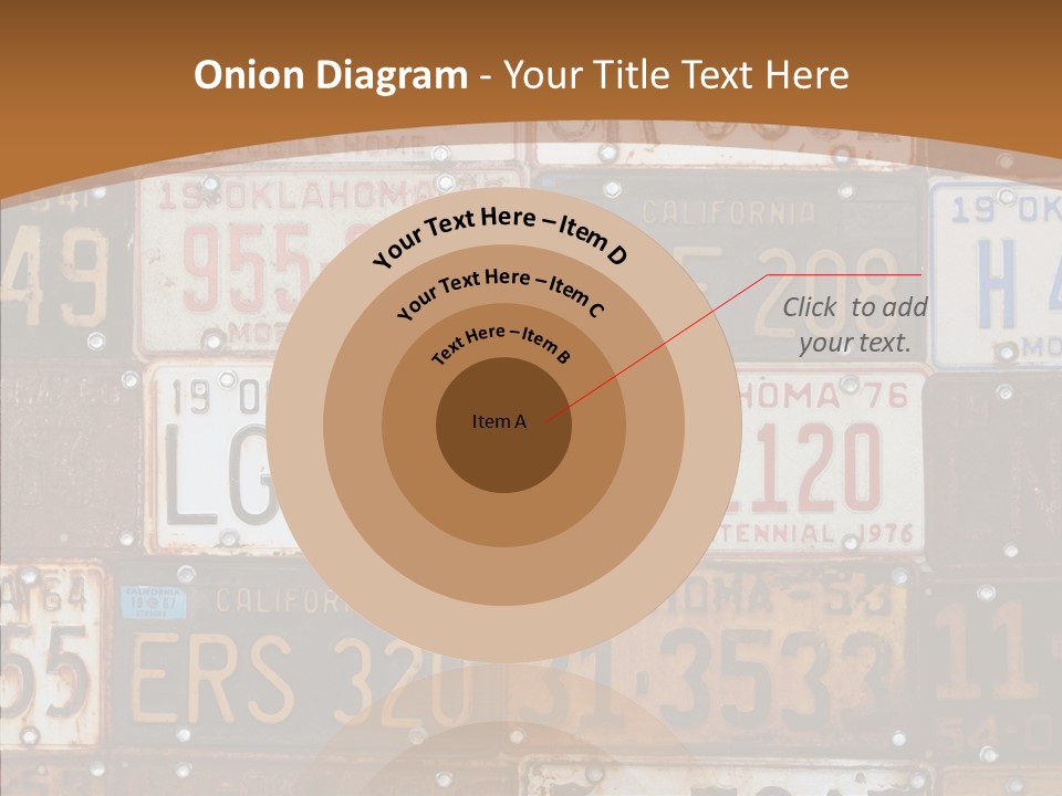 Graphic Car Nobody PowerPoint Template