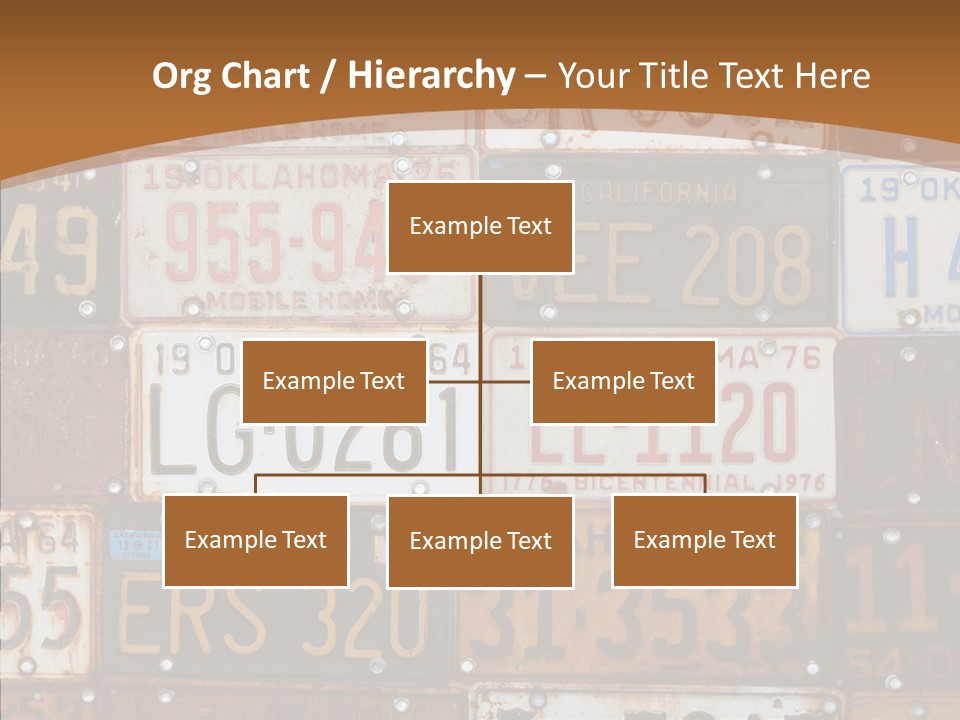 Graphic Car Nobody PowerPoint Template