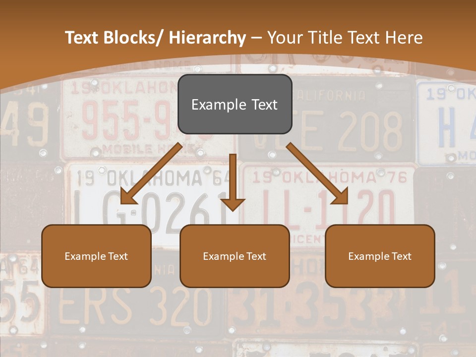 Graphic Car Nobody PowerPoint Template