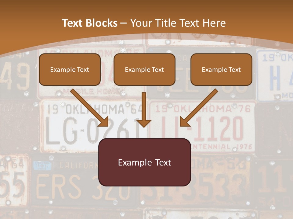 Graphic Car Nobody PowerPoint Template