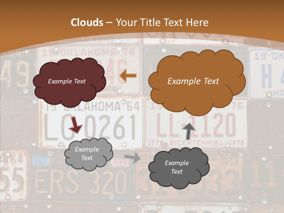 Graphic Car Nobody PowerPoint Template