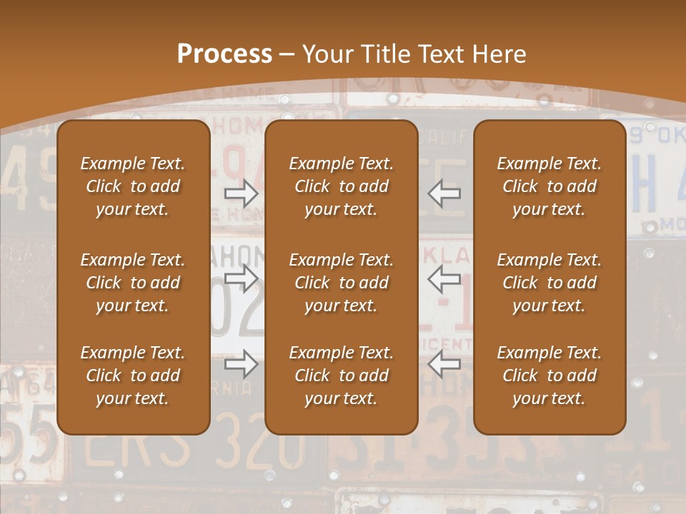 Graphic Car Nobody PowerPoint Template