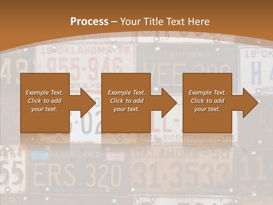 Graphic Car Nobody PowerPoint Template