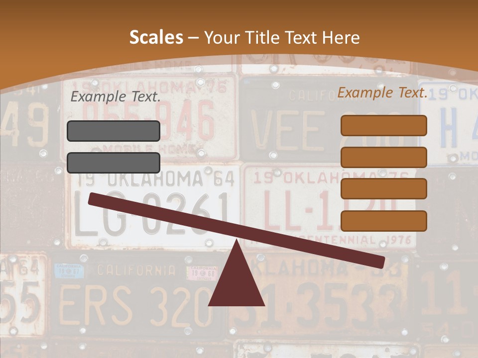 Graphic Car Nobody PowerPoint Template